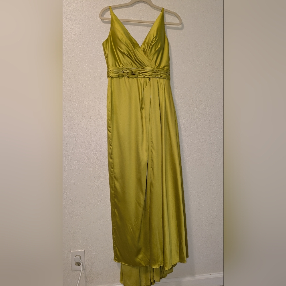 MACDUGGAL WRAP DRAPED GOWN SIZE 8 - Picture 4 of 11